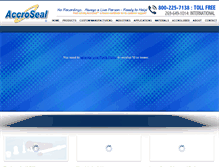 Tablet Screenshot of accroseal.com